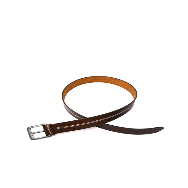 starlet LEATHER BELT - OXB0004-TAN MEN BELT