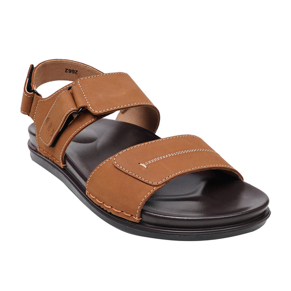 Starlet LEATHER SANDAL - AR-114 MUSTARD MEN SANDAL