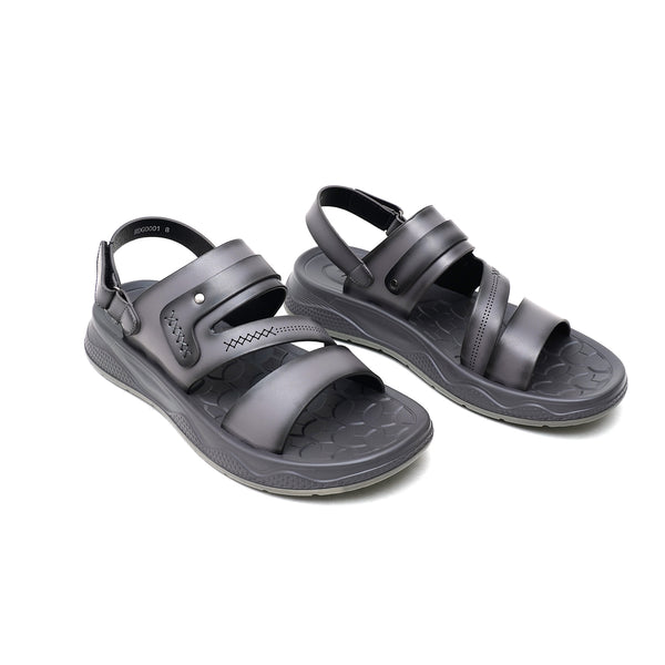 Starlet LEATHER SANDAL - RDG-101 GREY MEN SANDAL