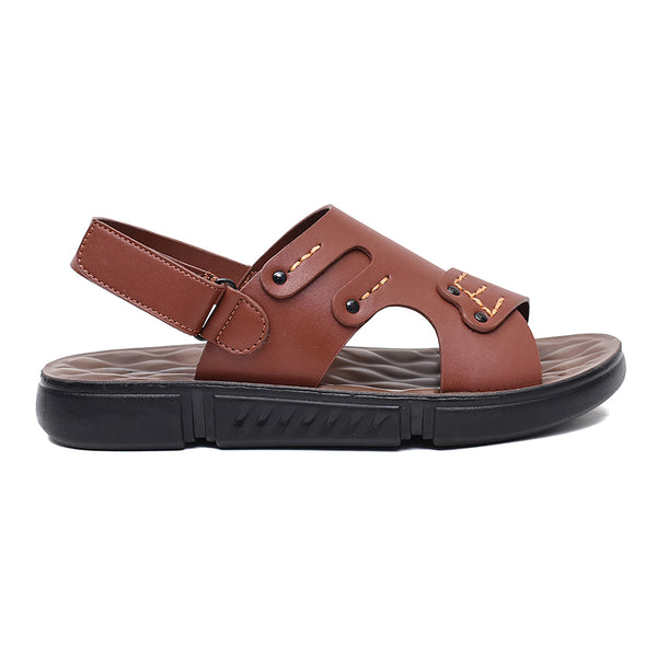 starlet LEATHER SANDAL - SPT-1221 TAN MEN SANDAL