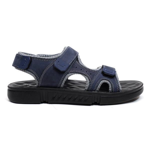 starlet LEATHER SANDAL - SPT-1223 BLUE MEN SANDAL