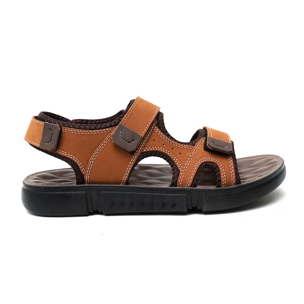 starlet LEATHER SANDAL - SPT-1223 MUSTARD MEN SANDAL