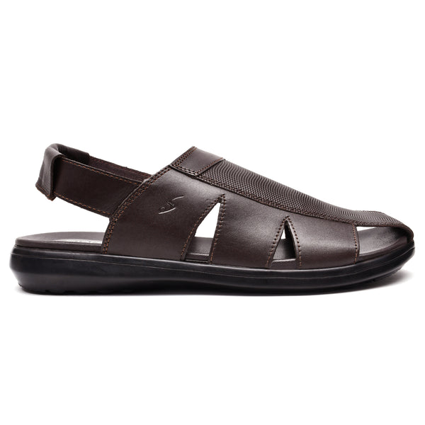 starlet LEATHER SANDAL - VCT-104 BROWN MEN SANDAL