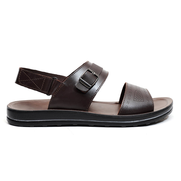 starlet LEATHER SANDAL -WA-1842 BROWN MEN SANDAL