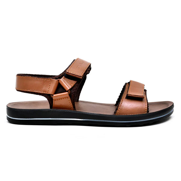 starlet LEATHER SANDAL - WA1826 - TAN MEN SANDAL