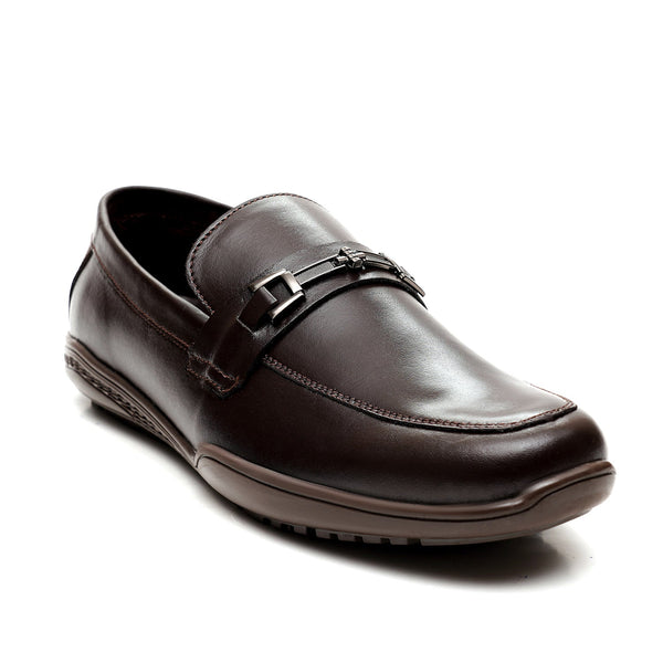 starlet LEATHER SHOES - FBL-002 BROWN MEN LOAFER