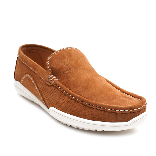 Starlet LEATHER SHOES - FBL-004 TAN MEN LOAFER