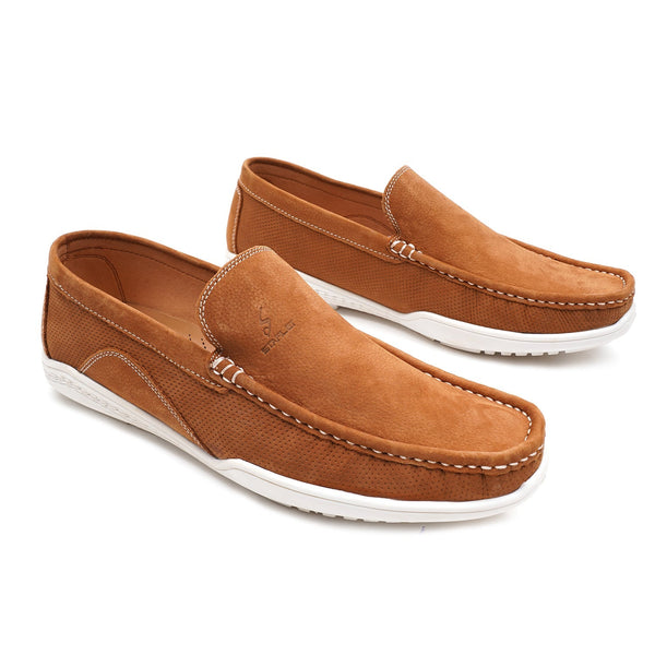 starlet LEATHER SHOES - FBL-004 TAN MEN LOAFER