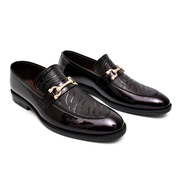 Starlet LEATHER SHOES - FCG-8065 BROWN MEN FORMAL