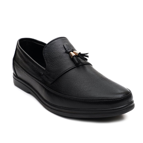 starlet LEATHER SHOES - FCG-8094 BLACK MEN FORMAL