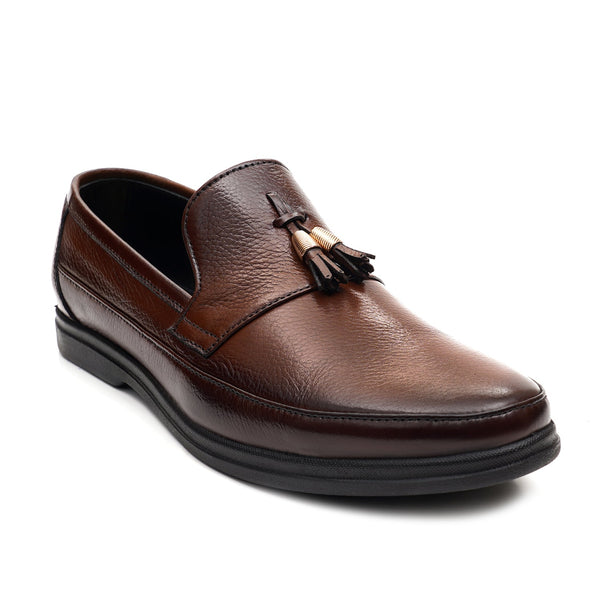 Starlet LEATHER SHOES - FCG-8094 BROWN MEN FORMAL