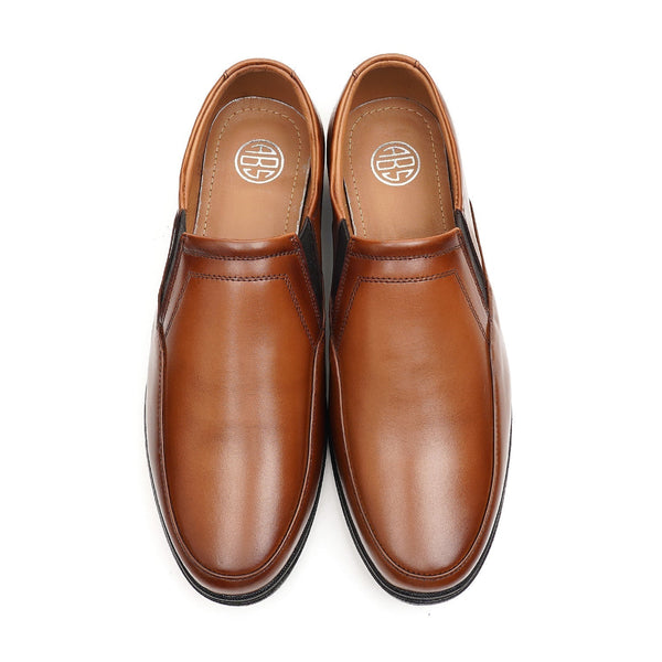 Starlet LEATHER SHOES - FCG-8095 TAN MEN FORMAL