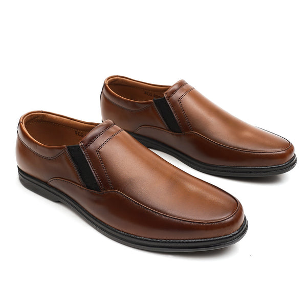 starlet LEATHER SHOES - FCG-8095 TAN MEN FORMAL