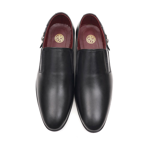 Starlet LEATHER SHOES - FCG-8111 BLACK MEN FORMAL