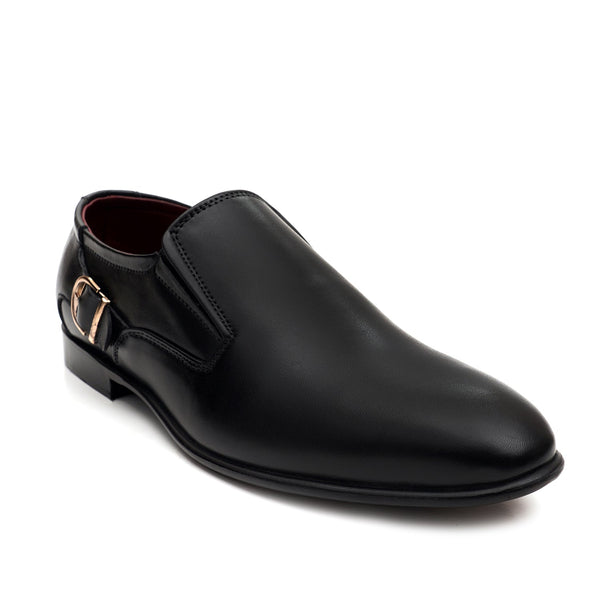 starlet LEATHER SHOES - FCG-8111 BLACK MEN FORMAL