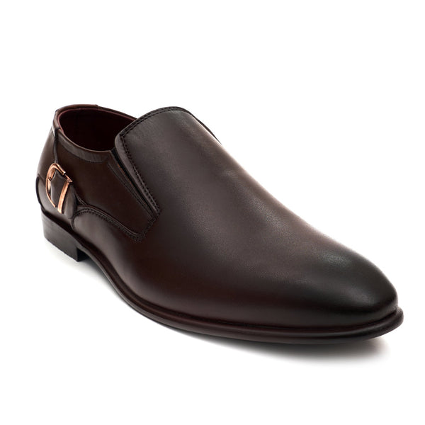 starlet LEATHER SHOES - FCG-8111 BROWN MEN FORMAL