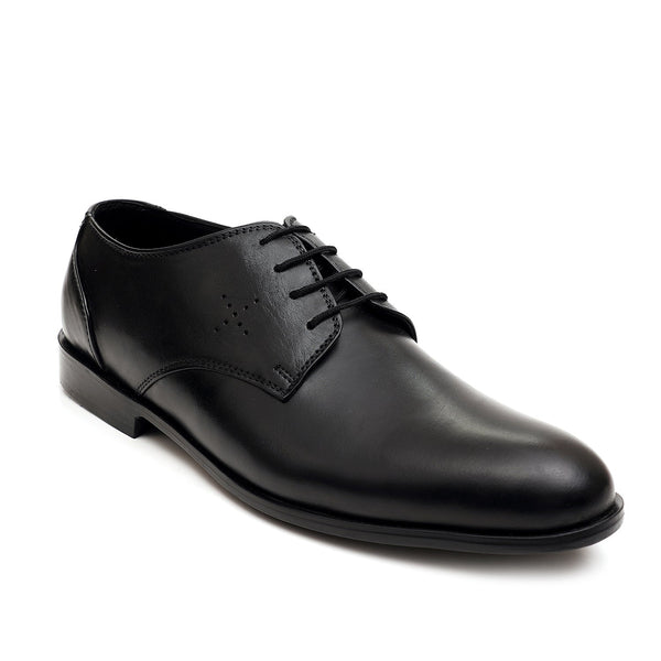 Starlet LEATHER SHOES - FCG-8112 BLACK MEN FORMAL