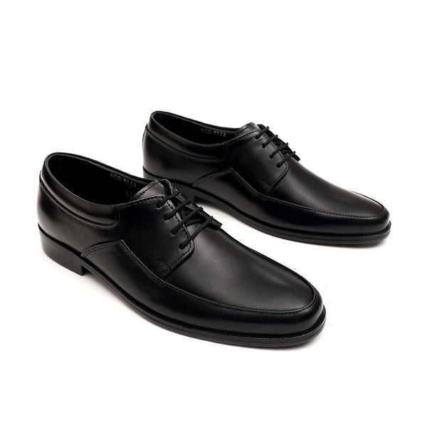 Starlet LEATHER SHOES - FCG-8113 BLACK MEN FORMAL