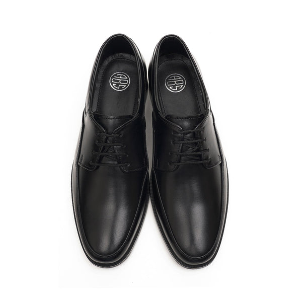 Starlet LEATHER SHOES - FCG-8113 BLACK MEN FORMAL