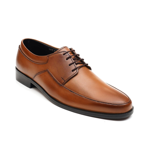 Starlet LEATHER SHOES - FCG-8113 TAN MEN FORMAL