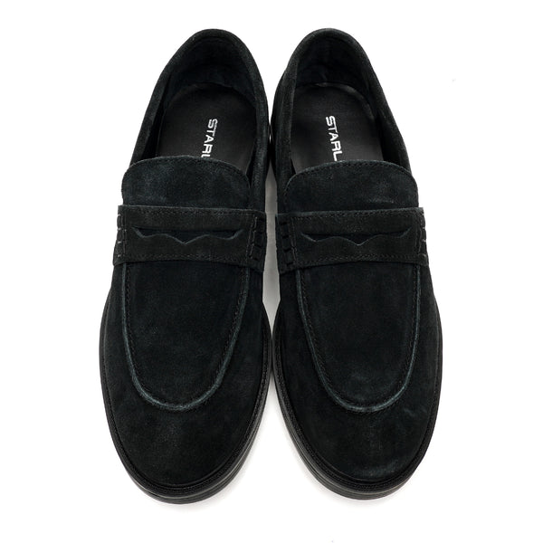 Starlet LEATHER SHOES - JOW-001 BLACK MEN CASUAL
