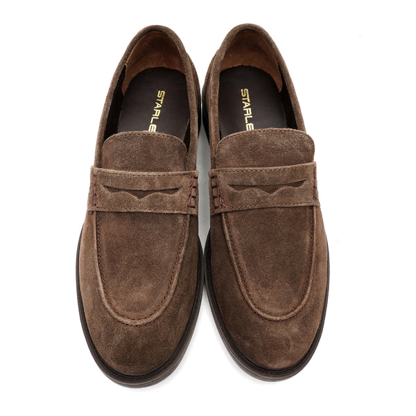 Starlet LEATHER SHOES - JOW-001 BROWN MEN CASUAL