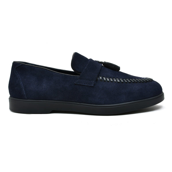 starlet LEATHER SHOES - LBY008 BLUE MEN CASUAL