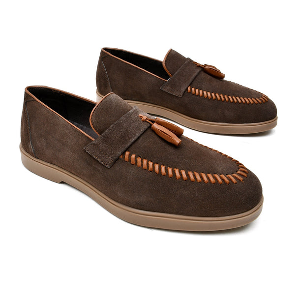 Starlet LEATHER SHOES - LBY008 BROWN MEN CASUAL