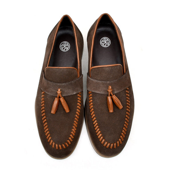 Starlet LEATHER SHOES - LBY008 BROWN MEN CASUAL