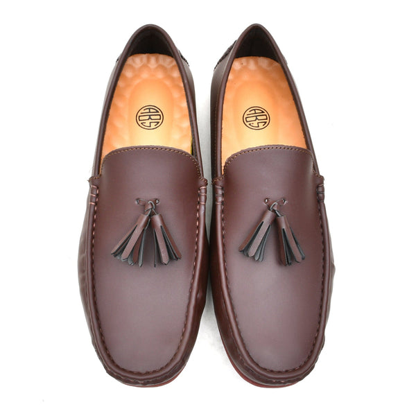 Starlet LEATHER SHOES - LFL306 - BROWN MEN LOAFER