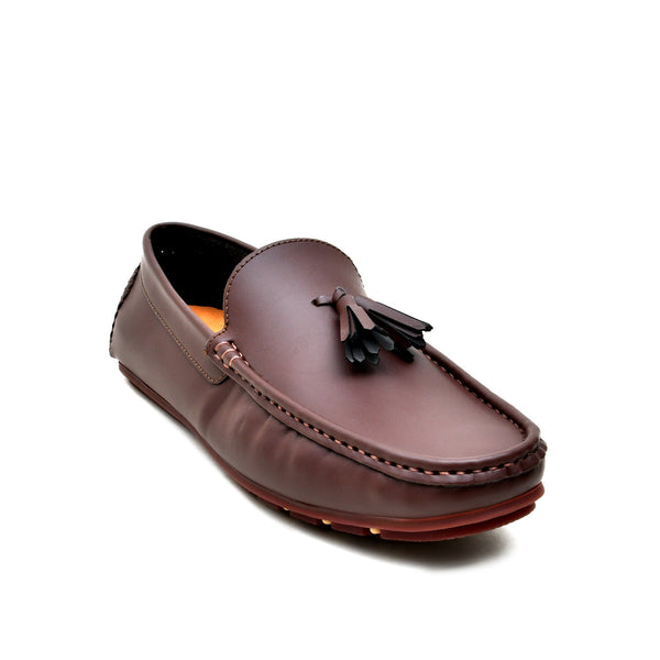 starlet LEATHER SHOES - LFL306 - BROWN MEN LOAFER
