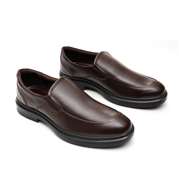 Starlet LEATHER SHOES - MCL-02 BROWN MEN CASUAL