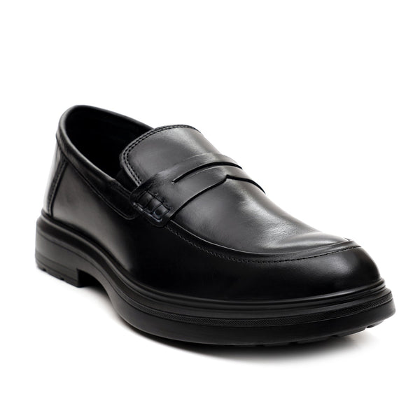 starlet LEATHER SHOES - MCL-03 BLACK MEN CASUAL