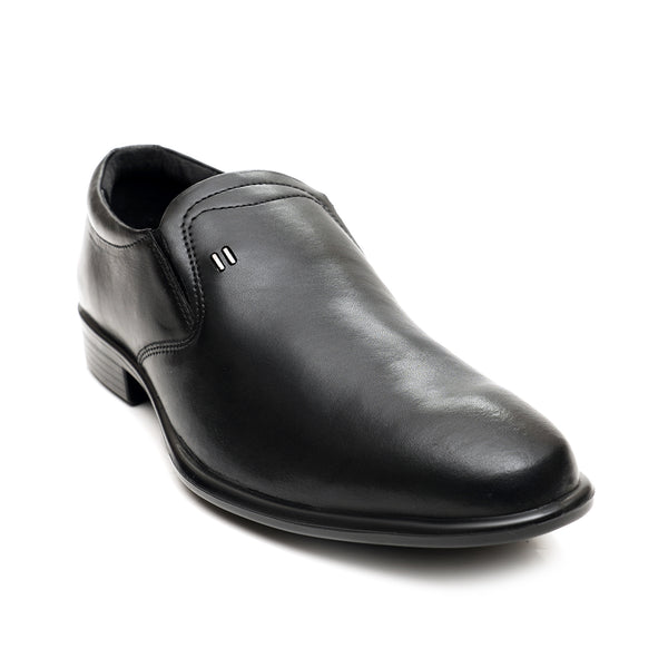 Starlet LEATHER SHOES - MSA-11 BLACK MEN CASUAL
