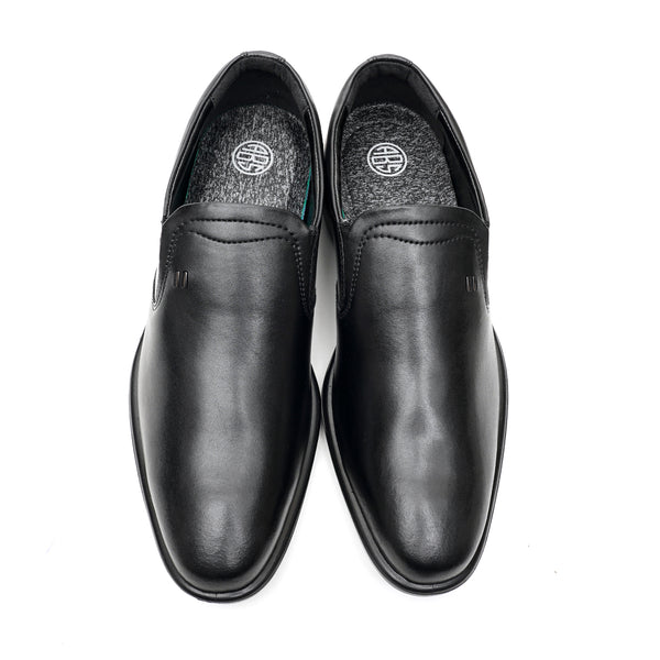 Starlet LEATHER SHOES - MSA-11 BLACK MEN CASUAL