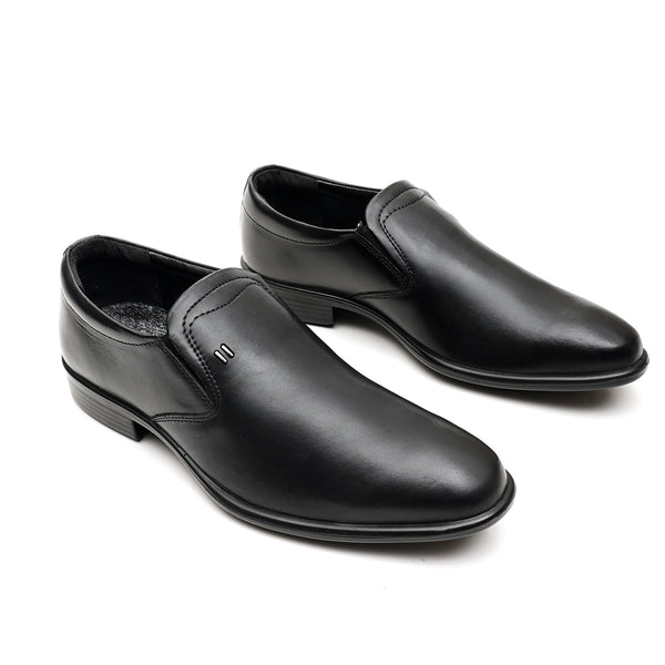 starlet LEATHER SHOES - MSA-11 BLACK MEN CASUAL