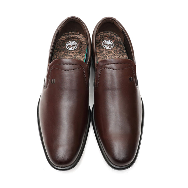 Starlet LEATHER SHOES - MSA-11 BROWN MEN CASUAL