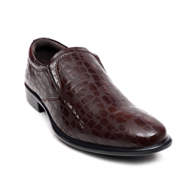 Starlet LEATHER SHOES - MSA-15 BROWN MEN FORMAL