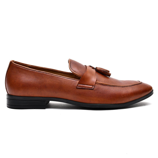 starlet LEATHER SHOES - NCF-023 TAN MEN FORMAL