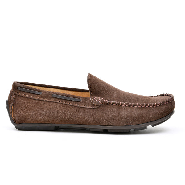 starlet LEATHER SHOES - ND-002 BROWN MEN LOAFER