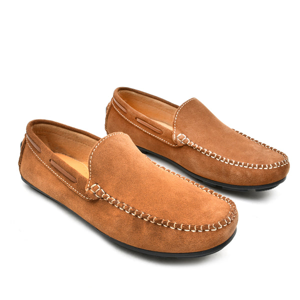 Starlet LEATHER SHOES - ND-002 MUSTARD MEN LOAFER