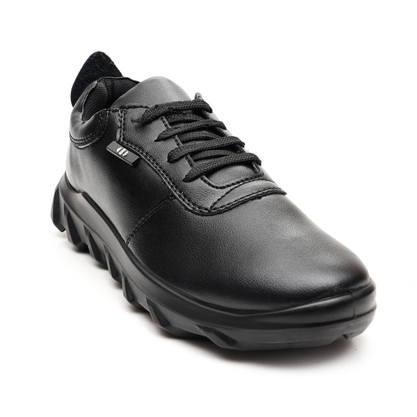 Starlet LEATHER SHOES - NNJ-711 BLACK MEN SPORTS