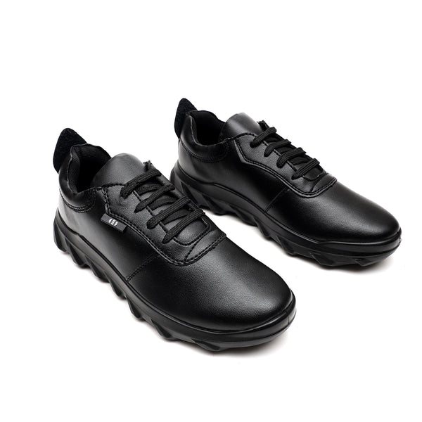 starlet LEATHER SHOES - NNJ-711 BLACK MEN SPORTS