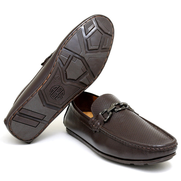 Starlet LEATHER SHOES - ROMEO-050 BROWN MEN LOAFER