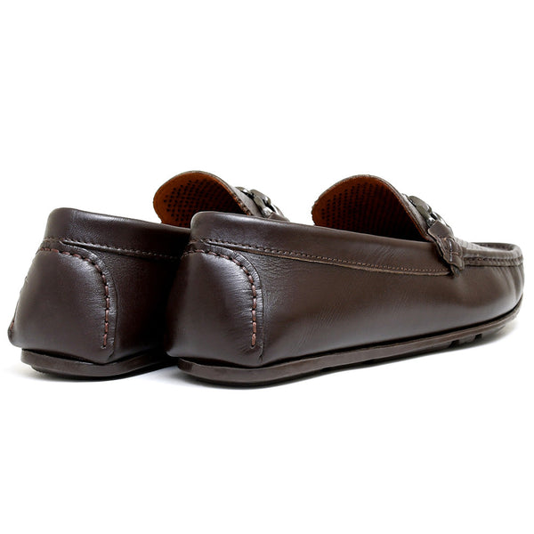 Starlet LEATHER SHOES - ROMEO-050 BROWN MEN LOAFER