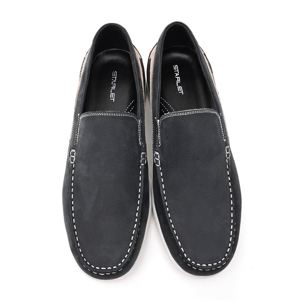 Starlet LEATHER SHOES - RPD-01 BLUE MEN LOAFER