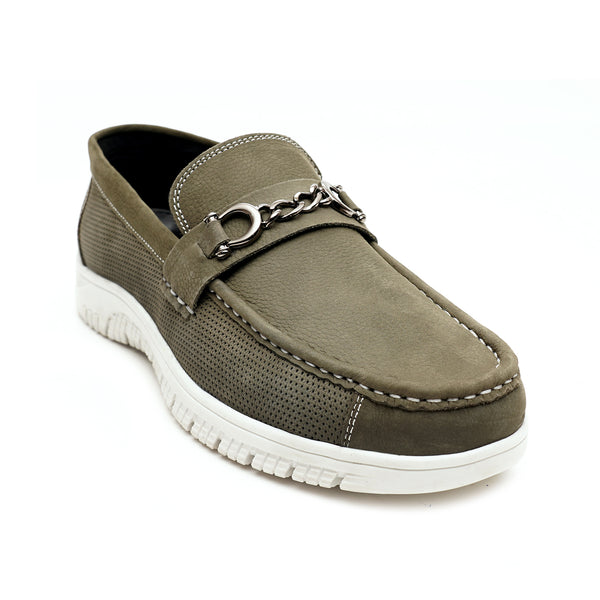 Starlet LEATHER SHOES - RPD-02 GREEN MEN LOAFER