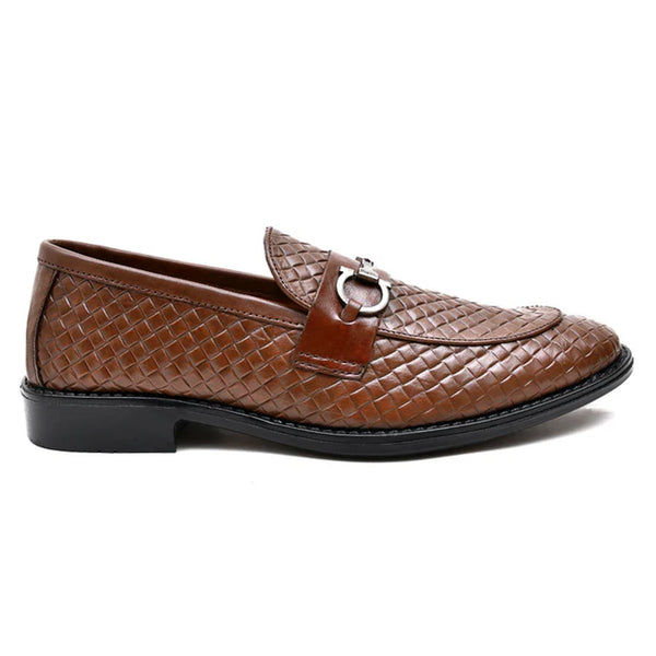 starlet LEATHER SHOES - RTG-0001 BROWN MEN FORMAL