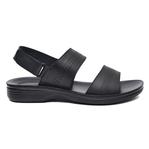 starlet LEATHER SLIPPER - VO-651 BLACK MEN SANDAL