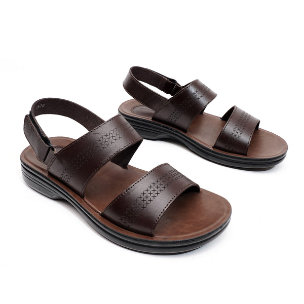 Starlet LEATHER SLIPPER - VO-651 BROWN MEN SANDAL